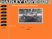 Tablet Screenshot of harley-oldtimer.de
